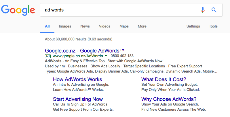 Google Adwords - Monster Graphics